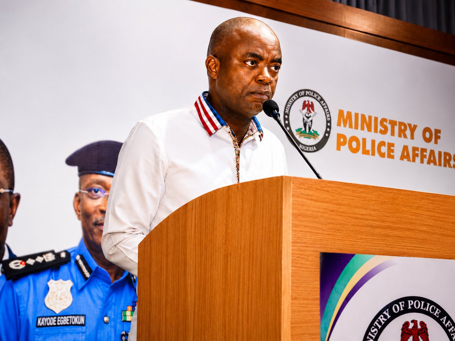 Matthew Ibadin speaking at an event