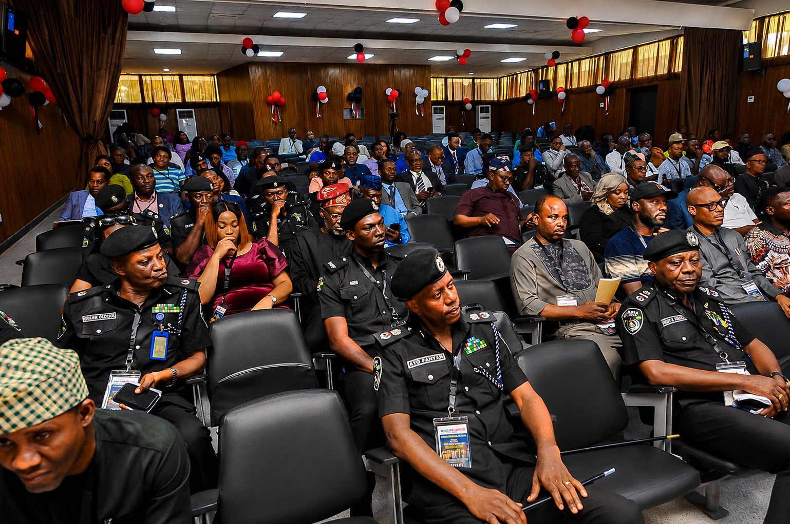 Audience at event